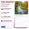 Plato; America the Beautiful | 2027 12 x 24 Inch (Hanging) Monthly Square Wall Calendar | Foil Stamped Cover; Category:Wall Calendars; Image:7